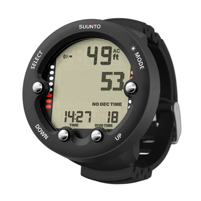 Suunto Zoop Novo Black – benutzerfreundlicher Tauchcomputer mit großem Display Suunto Zoop Novo Black – benutzerfreundlicher Tauchcomputer mit großem Display