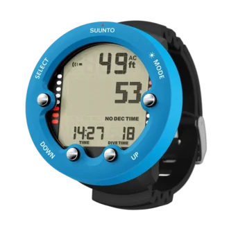 Suunto Zoop Novo Blue – benutzerfreundlicher Tauchcomputer mit großem Display