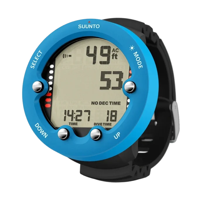 Suunto Zoop Novo Blue – benutzerfreundlicher Tauchcomputer mit großem Display Suunto Zoop Novo Blue – benutzerfreundlicher Tauchcomputer mit großem Display