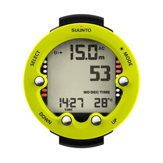 Suunto Zoop Novo Lime – benutzerfreundlicher Tauchcomputer mit großem Display Suunto Zoop Novo Lime – benutzerfreundlicher Tauchcomputer mit großem Display