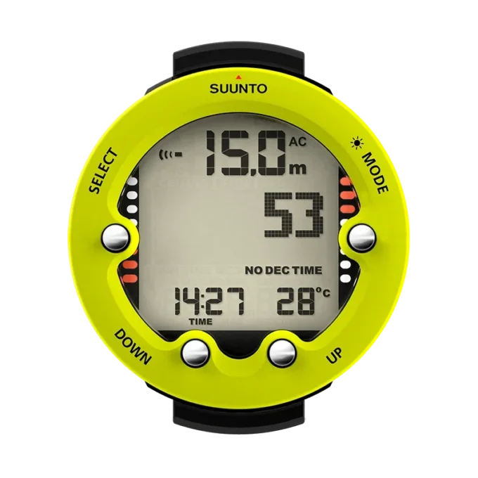 Suunto Zoop Novo Lime – benutzerfreundlicher Tauchcomputer mit großem Display Suunto Zoop Novo Lime – benutzerfreundlicher Tauchcomputer mit großem Display