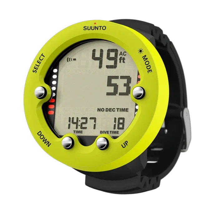 Suunto Zoop Novo Lime – benutzerfreundlicher Tauchcomputer mit großem Display Suunto Zoop Novo Lime – benutzerfreundlicher Tauchcomputer mit großem Display